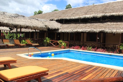 Heliconia River Lodge Pool for Itinerary page